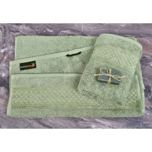 Ručník EGYPT NEFRIT s egyptské bavlny, zelený, 50x100cm