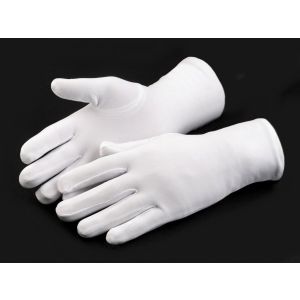 Pánské společenské (taneční) rukavičky 700513, bílé, uni velikost