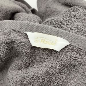 Plážová osuška BIG jednobarevná šedá, froté, 100x180cm