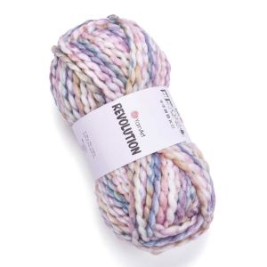 Pletací příze YarnArt REVOLUTION 1606 fialkovo-růžová melírovaná, efektní, 150g/75m