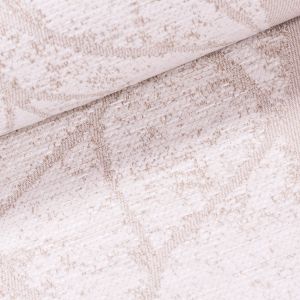 Potahová látka IRONIA 20, listy na béžové, š.140cm (látka v metráži)