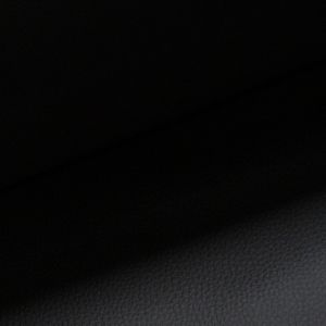 Potahová látka, čalounická KOŽENKA DOLARO V_70 černá, š.145cm, 460g/m2 (látka v metráži)