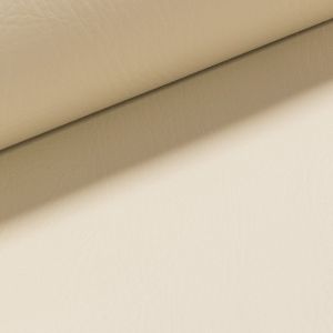 Potahová látka, čalounická KOŽENKA HOCK, BJ_0.8, krémová, š.145cm, 460g/m2 (látka v metráži)