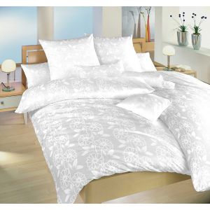 Povlečení JIŘINY BÍLÉ, damašek Bohema, 140x200cm + 70x90cm
