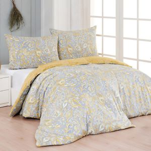 Povlečení Matějovský KASHMIR, květinové ornamenty, bavlněný satén (více rozměrů)