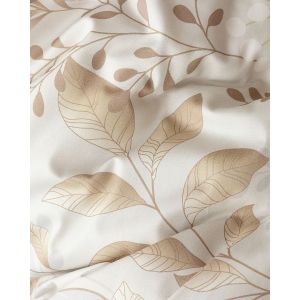 Povlečení Matějovský LIBERTINE, florální vzor, béžové, 140x200cm + 70x90cm, (více materiálů)