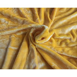 Prostěradlo MIKROFLANEL MyHOUSE 180x200cm, žluté