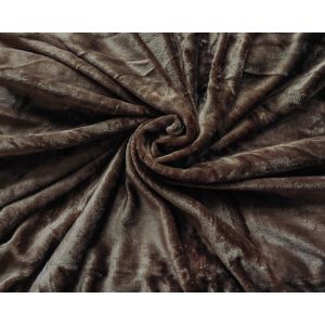 Prostěradlo MIKROFLANEL MyHOUSE 90x200cm, hnědé