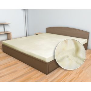 Prostěradlo MIKROFLANEL SLEEP WELL 180x200cm, měsíční třpyt