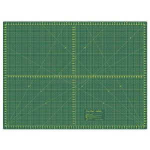 Řezací podložka na látky, patchwork DONWEI DW-12122, samosvorná, zelená, 60x45cm, vel. M , tloušťka 3mm