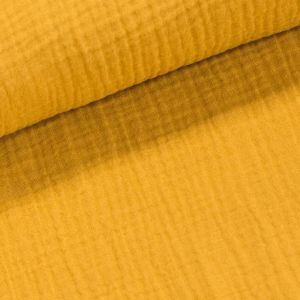 Šatovka / fáčovina 1153 825, jednobarevná hořčicová, š.135cm (látka v metráži)