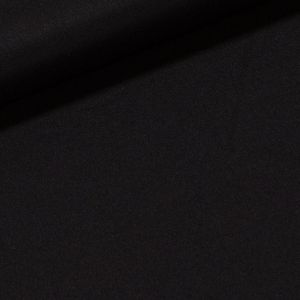 Šatovka polyesterová LUXOR 2962-64, jednobarevná černá, š.145cm (látka v metráži)