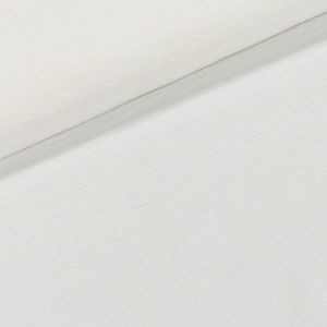 Šatovka směsová KREŠ 9824/2, jednobarevná bílá, š.140cm (látka v metráži)