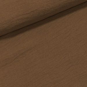 Šatovka směsová KREŠ 9824/42, jednobarevná hnědá, š.140cm (látka v metráži)