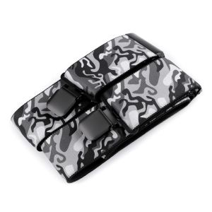 Šle pánské VOJENSKÉ / ARMY, délka 120cm, šíře 5cm, tvar Y, šedý maskáč, 650372/02