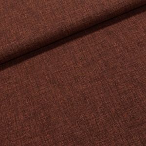 Směsové plátno EDGAR 31 tmavě rezavý melír, š.140cm (látka v metráži)