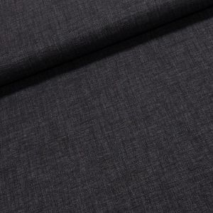 Směsové plátno EDGAR 46 tmavě šedý melír, š.140cm (látka v metráži)