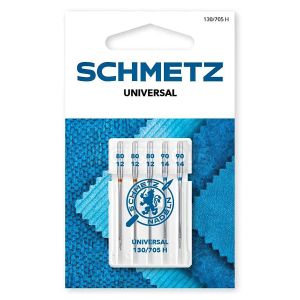 Strojové jehly SCHMETZ 130/705 H VYS 80-90 UNIVERSAL universální jehly balení 5 kusů