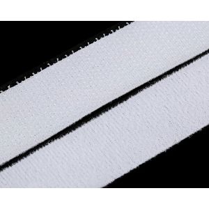 Suchý zip oboustranný 090500/2 bílý, šířka 2cm (v metráži)