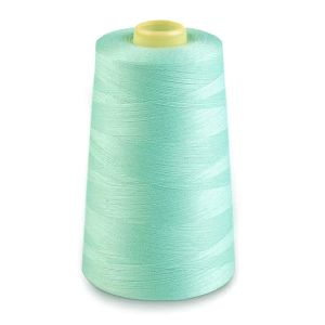 Univerzální poylesterová oděvní nit NTF pro overlocky/průmyslové/klasické šicí stroje, 605 světle tyrkysová, návin 5000yd (4572m)