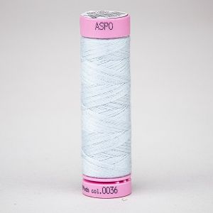 Univerzální šicí nit Amann ASPO 120 polyesterová, světle šedá namodralá 0036, návin 100m 