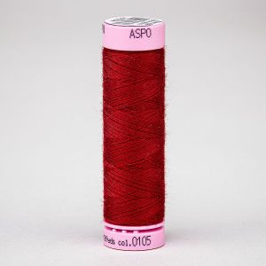 Univerzální šicí nit Amann ASPO 120 polyesterová, karmínová červená 0105, návin 100m 