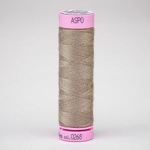 Univerzální šicí nit Amann ASPO 120 polyesterová, béžová 0268, návin 100m 