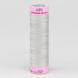 Univerzální šicí nit Amann ASPO 120 polyesterová, stříbřitě šedá 0321, návin 100m 