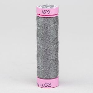 Univerzální šicí nit Amann ASPO 120 polyesterová, břidlicová šedá 0323, návin 100m 