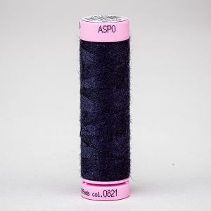 Univerzální šicí nit Amann ASPO 120 polyesterová, tmavě inkoustová modrá 0821, návin 100m 