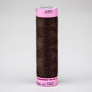 Univerzální šicí nit Amann ASPO 120 polyesterová, tmavě hnědá 1048, návin 100m 