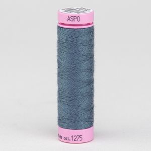 Univerzální šicí nit Amann ASPO 120 polyesterová, tmavě kovově šedá 1275, návin 100m 