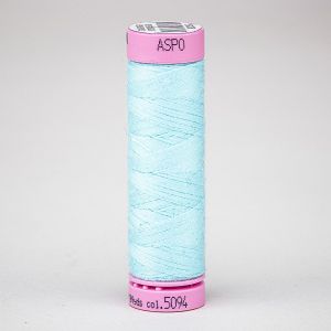 Univerzální šicí nit Amann ASPO 120 polyesterová, světle modrá 5094, návin 100m 