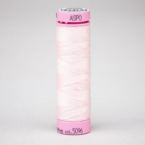 Univerzální šicí nit Amann ASPO 120 polyesterová, jemná růžová 5096, návin 100m 