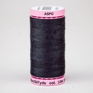 Univerzální šicí nit Amann ASPO 120 polyesterová, antracitová 1284, návin 500m 