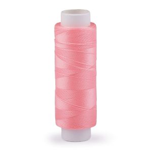 Univerzální šicí / vyšívací nit LUMINA 09 svítící ve tmě, polyesterová, růžová, návin 200m 