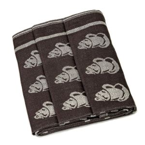 Kuchyňské utěrky EGYPTSKÁ BAVLNA 71, capuccino tmavé, 3 kusy, 50x70cm