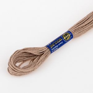 Vyšívací příze MOULINE / MULINKA 7382 muškátový ořech, jednobarevná, 2g/8m