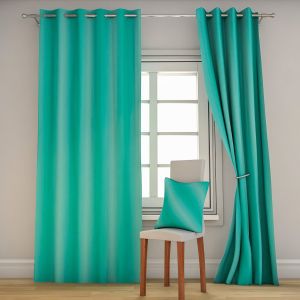 Zatemňovací / termoizolační závěs, blackout 10013/07 tyrkysový, šířka 150cm (látka v metráži)