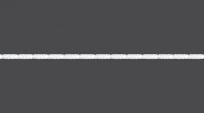 Olůvková / těžítková šňůra, bílá, váha těžítka 25g (v metráži)