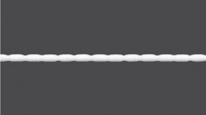 Olůvková / těžítková šňůra, bílá, váha těžítka 50g (v metráži)