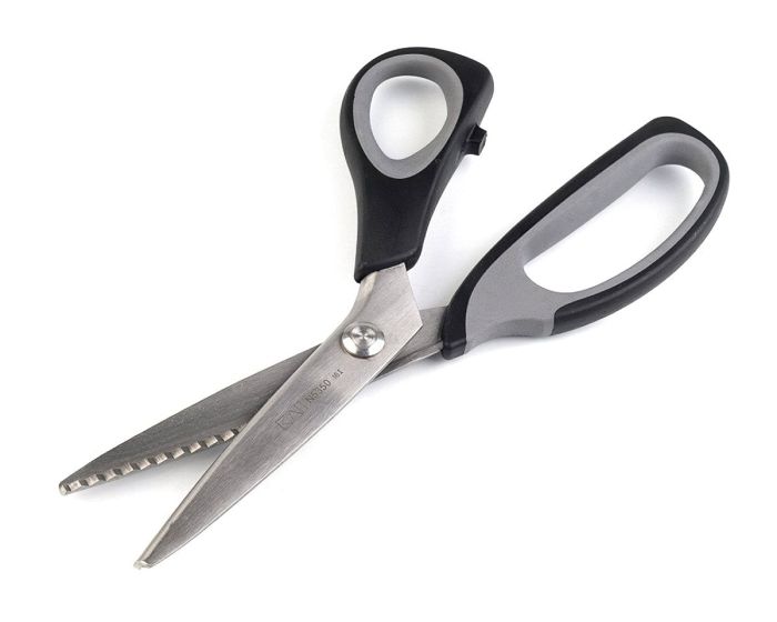 Entlovací nůžky KAI N5350 zoubkované, s ergonomickou rukojetí, délka 21cm (8")