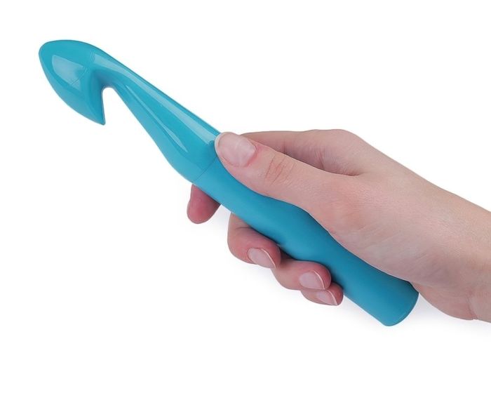 Háček na háčkování plastový 040250, velikost 25mm, délka 25cm