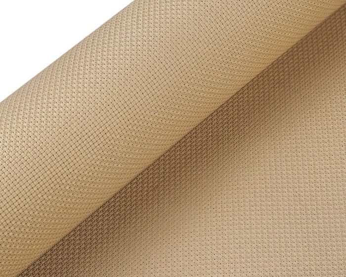 Vyšívací látka KANAVA 5 jednobarevná středně přírodní 380634/4, š.50cm (látka v metráži)