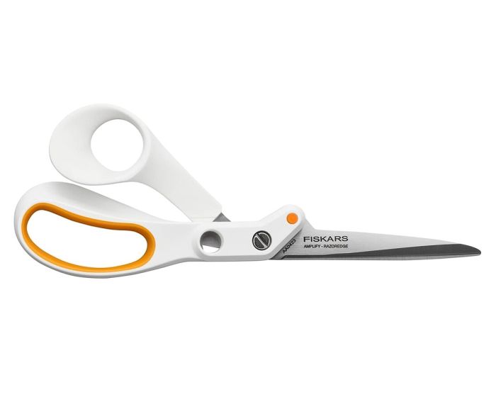 Krejčovské univerzální nůžky FISKARS Amplify 1070081, na silné materiály, délka 21 cm