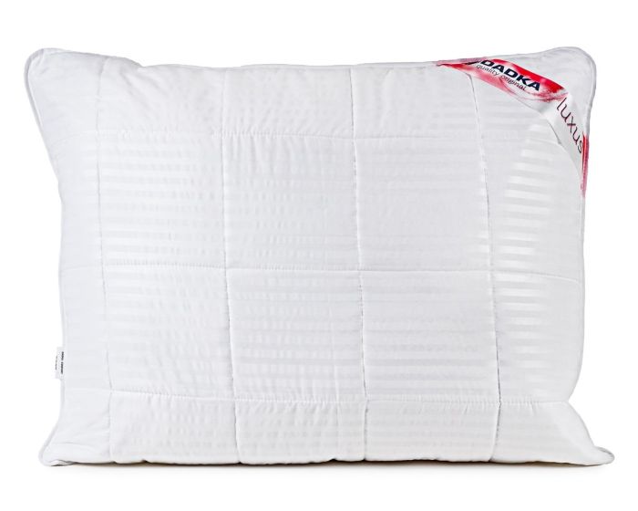 Prošívaný polštář Dadka LUXUS z dutého vlákna, bílý (více rozměrů, hmotností)