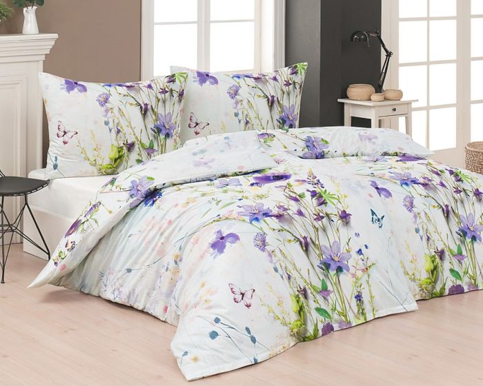 Povlečení Matějovský BLUEBELL, luční zvonky, fialová (více rozměrů, materiálů)