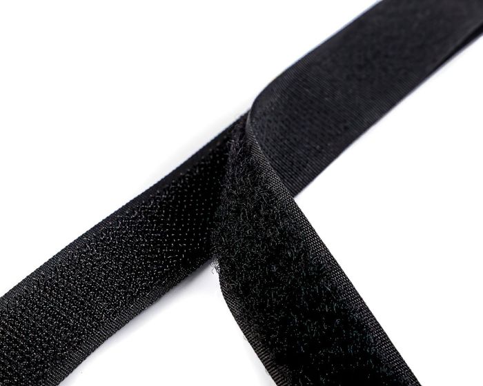 Suchý zip háček + plyš 750626 černý, šířka 2cm (v metráži)