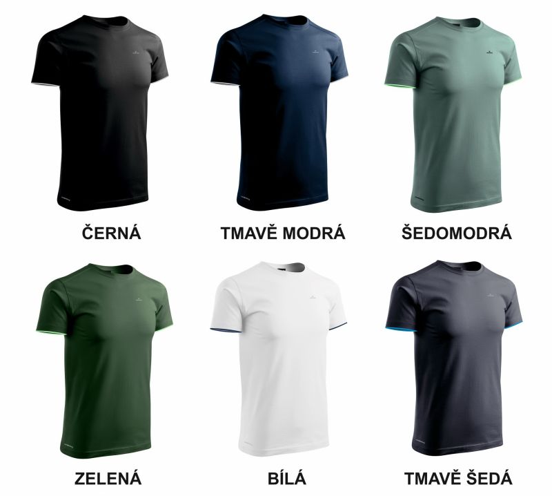 Pánské tričko VANDENBERG VDG00206 bavlněné, krátký rukáv, více barev, více velikostí
