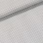 Bavlněné plátno 103000/7676, bílý puntík na středně šedé, š.140cm (látka v metráži)